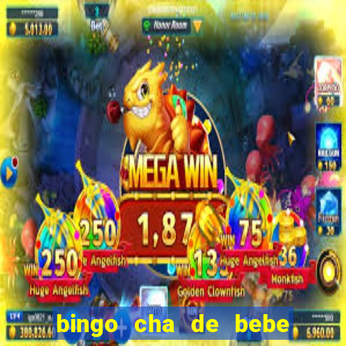 bingo cha de bebe cartelas para imprimir